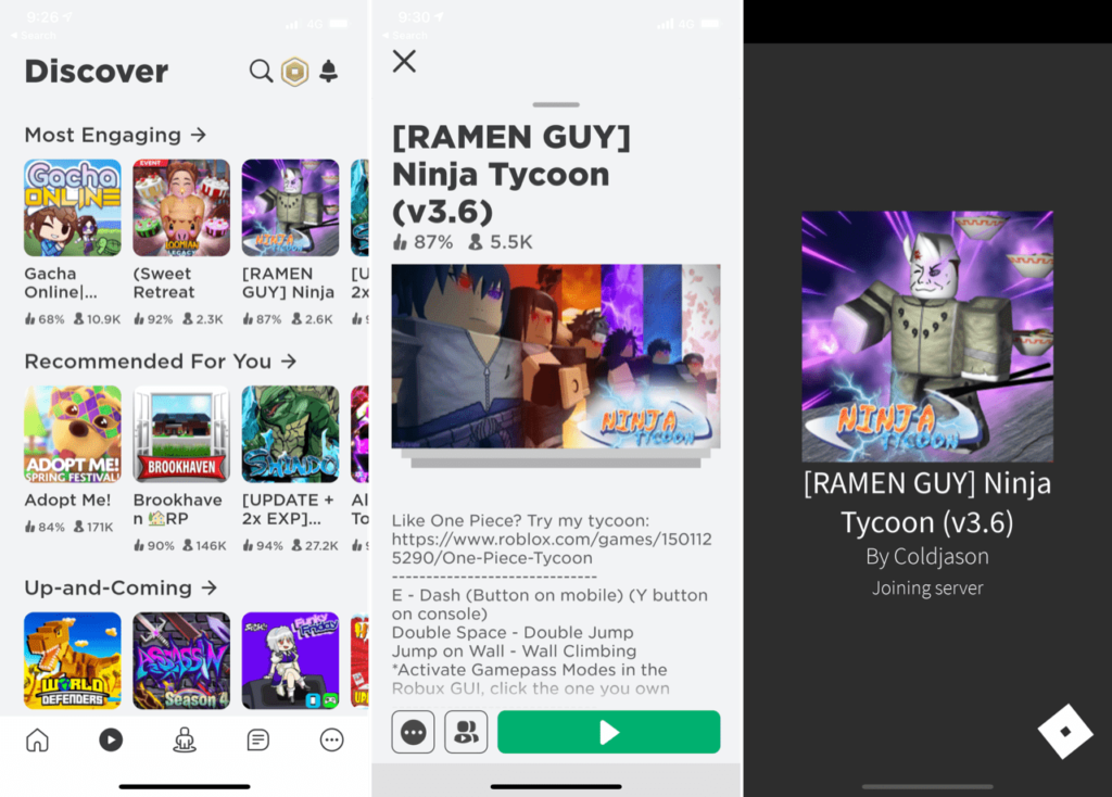 The Roblox "App Store"